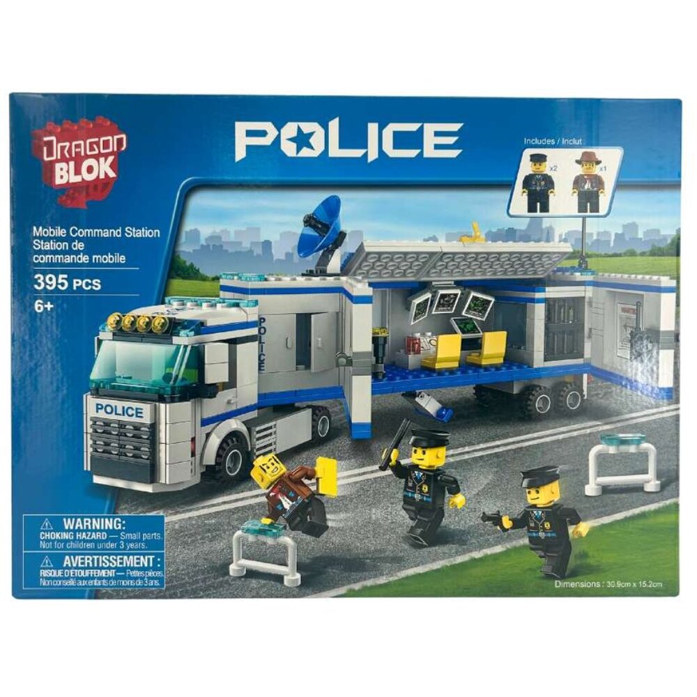 Dragon Blok Mobile Command Station Building Set / 395 Pieces